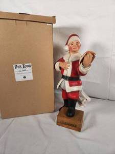 Department 56 Our Town A Christmas By Leo Smith - Dressing Up As Santa 16 Tall