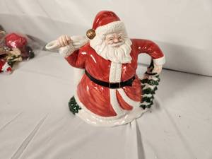 Santa Tea Pot