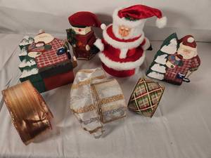 Christmas Boxes and Ribbon