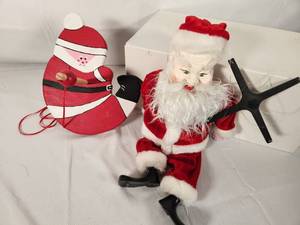 Vintage Santa Toys - Yoyo and Puppet