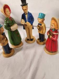 Set of 5 Vintage Carolers