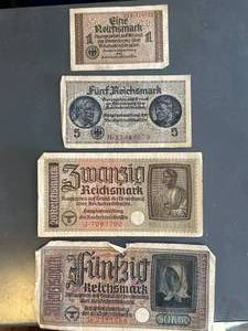 WW2 German Currency