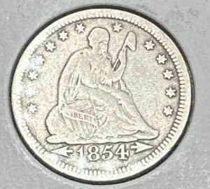1854 Quarter