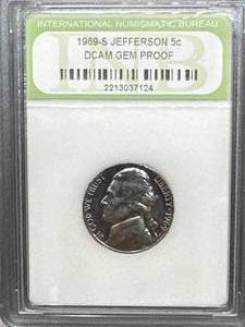 1969-S Gem Proof Nickel