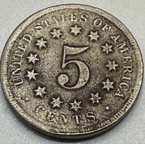 1868 Shield Nickel