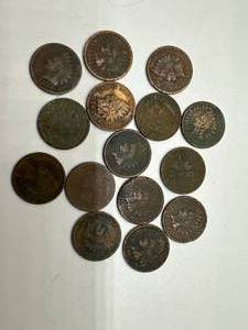 Lot of Indian Head Pennies