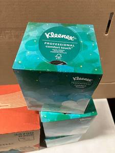 lot 127 image: Wypall Wipers and Kleenex