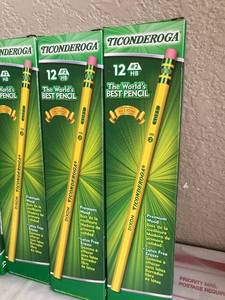 lot 59 image: Ticonderoga Pencils