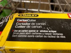 lot 119 image: Box Cutters