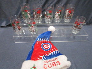lot 24 image: Christmas Glasses, Cub Hat