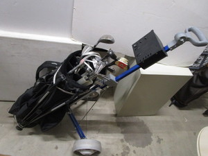 lot 111 image: Golf Bag, Clubs, Cart