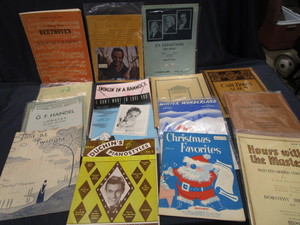 lot 134 image: Classic Piano Books & Music