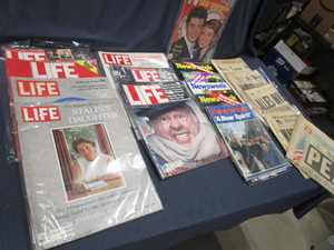 lot 164 image: Ephemera Magazines, News Papers