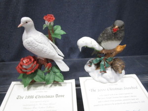 lot 177 image: Lenox Dove & Snowbird