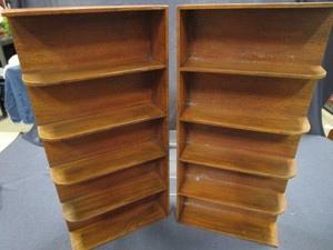 lot 183 image: Wooden Shelves