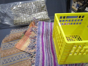 lot 273 image: Fabric & Rugs
