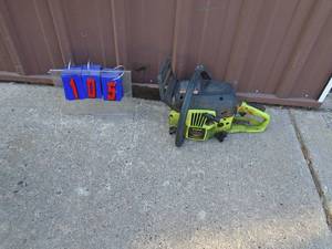 Poulan chainsaw. Used condition. Untested. As shown.
