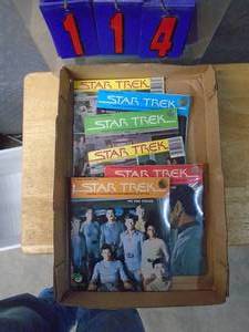 Flat of Star Trek audio record. As shown.
