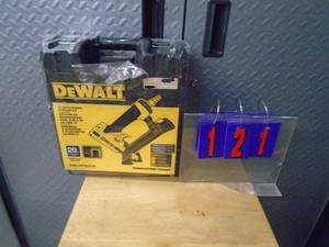 New Dewalt floor staple kit. As shown.