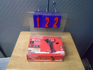 New Craftsman 20 volt brushless cordless driver. Tool only. As shown.