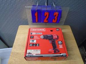 New Craftsman 20 volt brushless drill. Tool only. As shown.