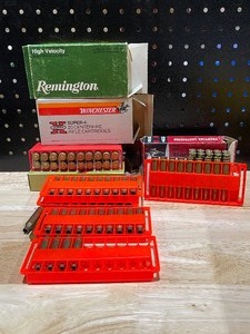 lot 9 image: Federal and Hornady .243 Bullets and Casings