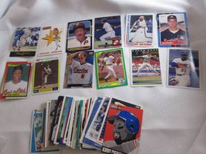 60 Assorted Baseball Star Cards...