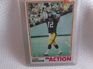 1982 Topps Terry Bradshaw Card...
