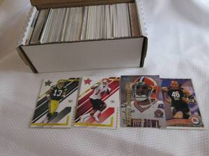 Box Of Assorted Football Rookie Car...