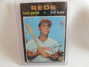 1971 Topps Tony Perez Card...