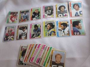 50 1978 Topps Football Cards...