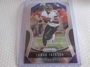 2019 Prizm Lamar Jackson Card...