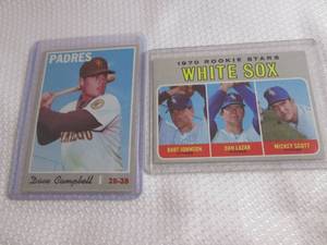 1970 Topps David Campbell & Mickey ...