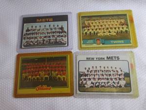 1970s Topps Team Cards...