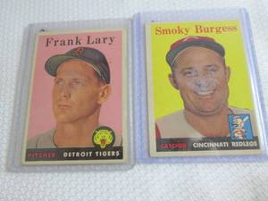 1959 Topps Smoky Burgess & Frank La...