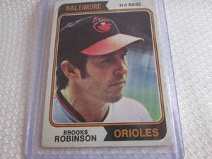 1974 Topps Brooks Robinson Card...