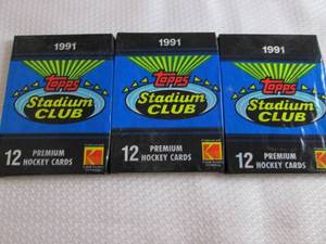 1991 Topps Stadium Club Hockey Pac...