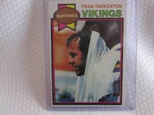 1979 Topps Fran Tarkenton Card...