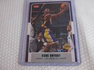 2007-08 Fleer Kobe Bryant Card...