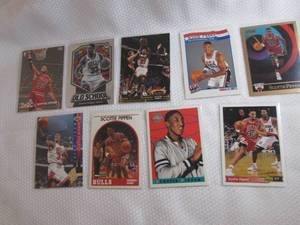 Assorted Scottie Pippen Cards...