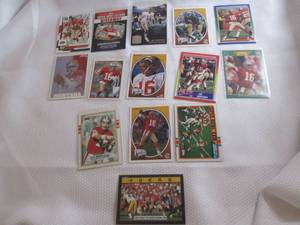 Assorted Joe Montana Cards...
