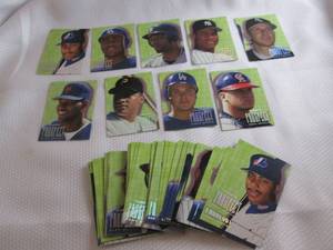 55 1996 Fleer Prospect Insert Cards...