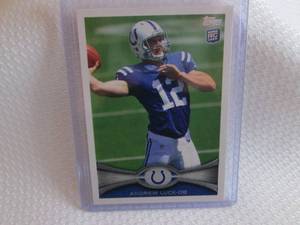 2012 Topps Andrew Luck Rookie Card...