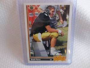 1991 Upper Deck Brett Favre Rookie ...