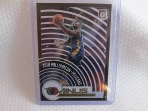 2020-21 Zion Williamson Optic card...