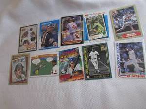 Assorted Reggie Jackson Cards...