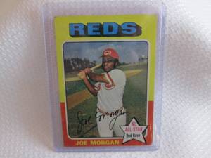 1975 Topps Joe Morgan Card...