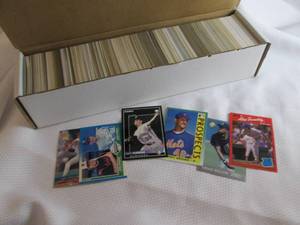 Box of Baseball Rookie Cards...