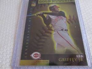 2000 Topps Ken Griffey JR Gold Nugg...