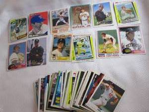 65 Assorted Baseball Star Cards...